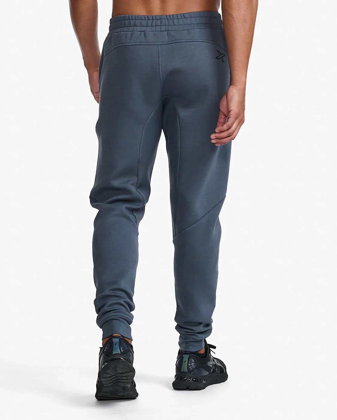 2XU Mens Commute Trackpants - Turbulence/Harbor Mist