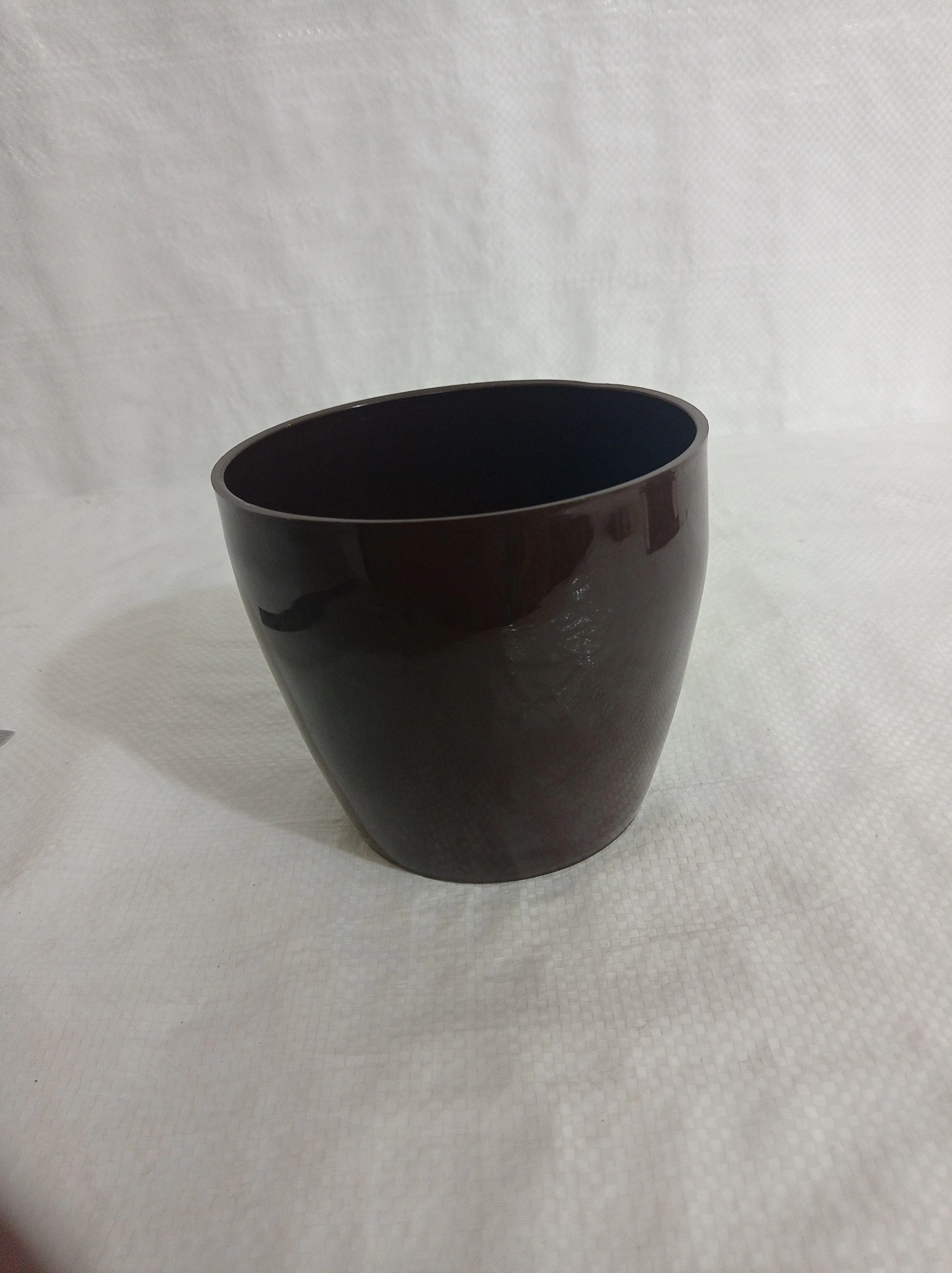 5 Inch Coffee Color Singapore Pot (125mm)