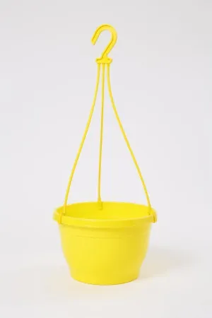 8 Inch Hanging Pot Yellow