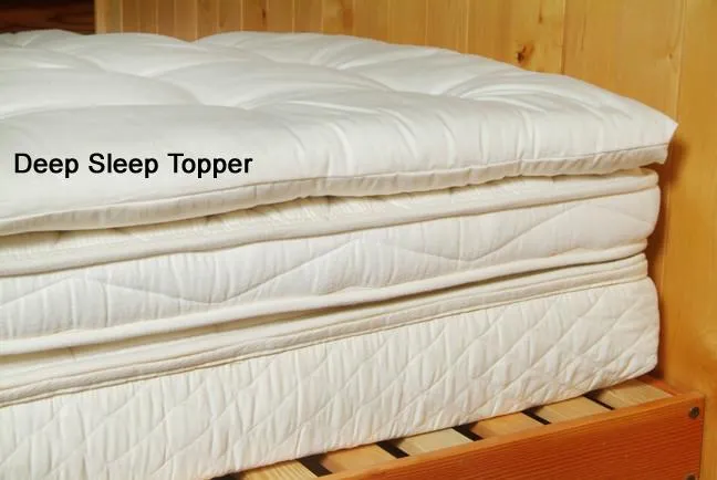 All-Natural Quilted Topper