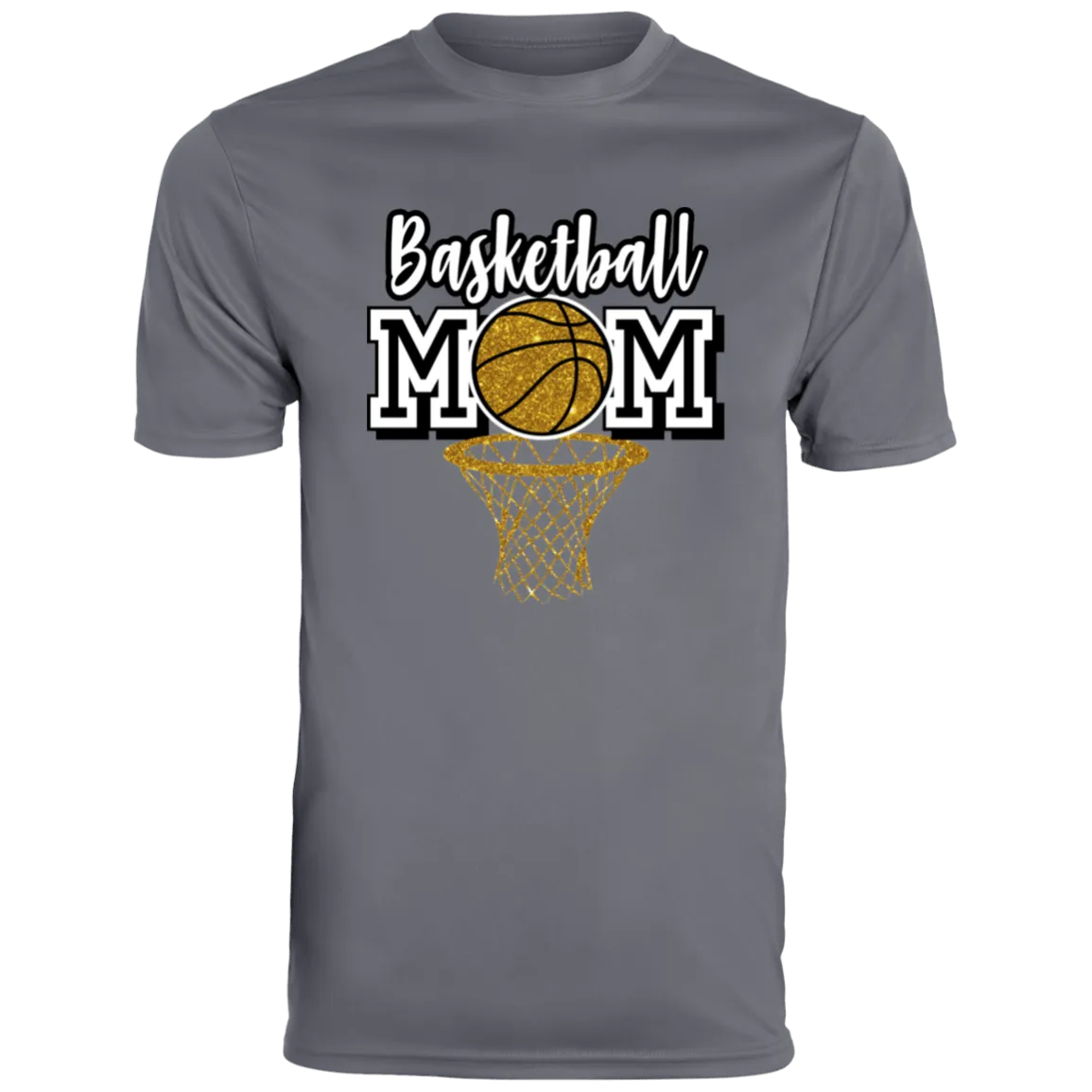 Basketball Mom Moisture-Wicking Tee