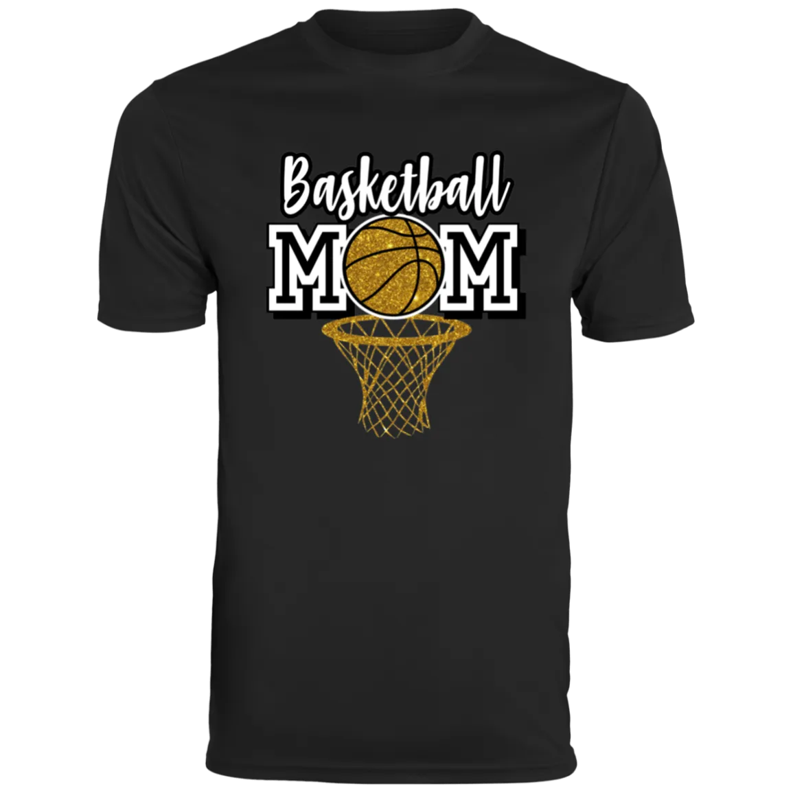 Basketball Mom Moisture-Wicking Tee