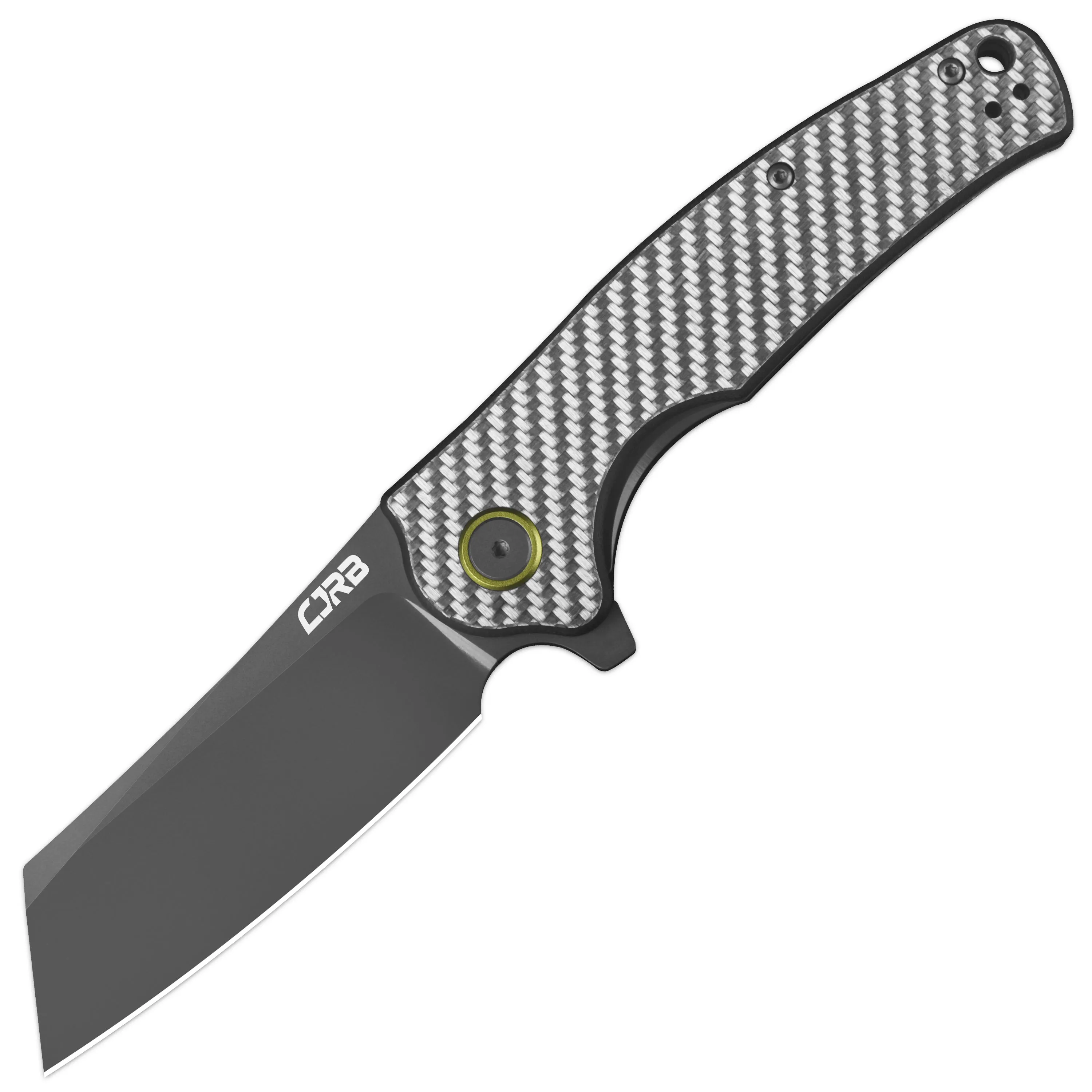 CJRB Crag J1904 AR-RPM9 Steel Blade Steel Handle Folding Knives