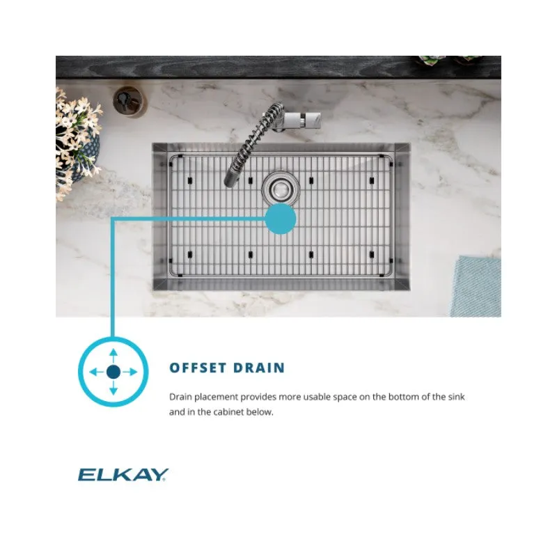 Crosstown 18.25" x 23.5" x 10" Stainless Steel Single-Basin Undermount Kitchen Sink - Tight Corners