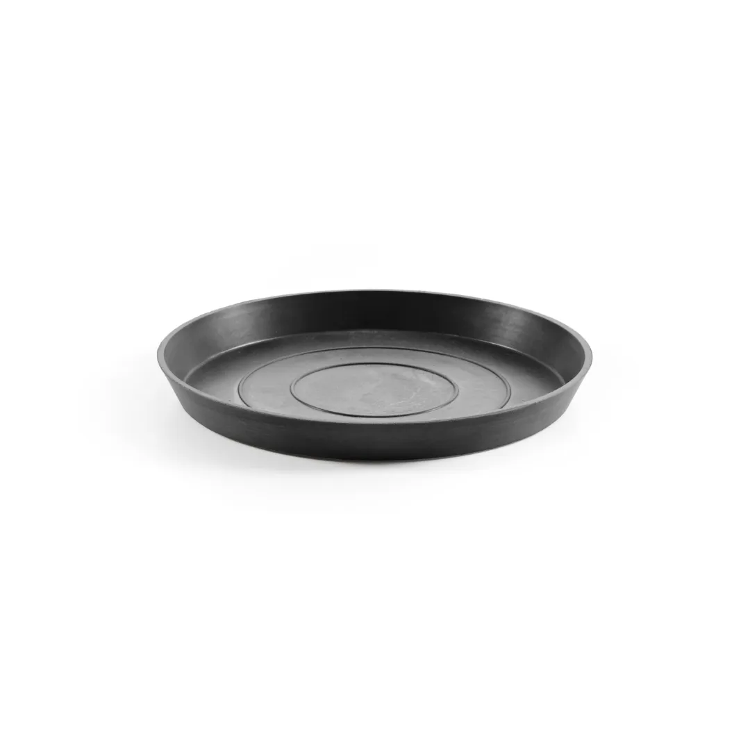 Ecopots Saucer Round Dark Grey