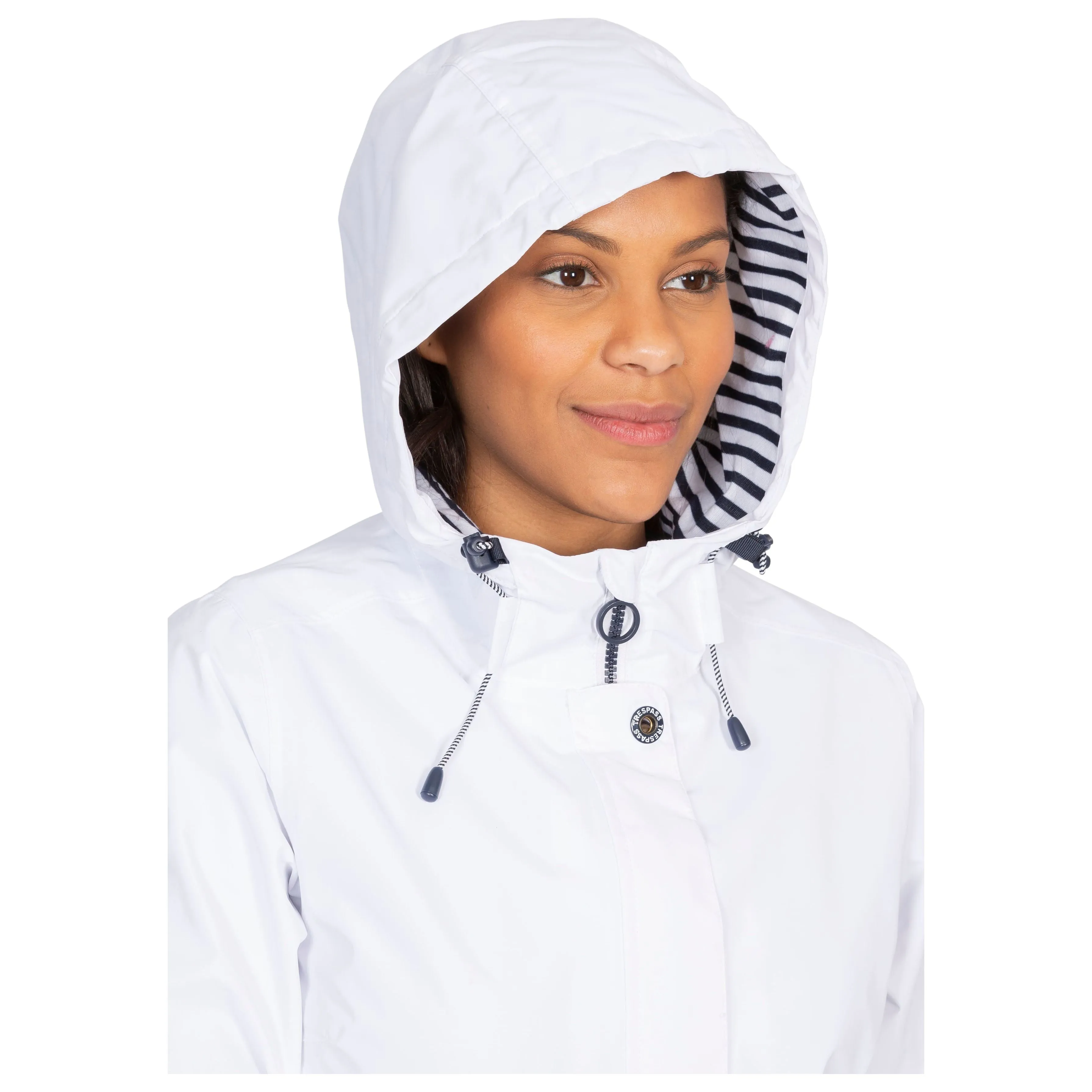 Flourish Womens Unpadded Waterproof Jacket in White