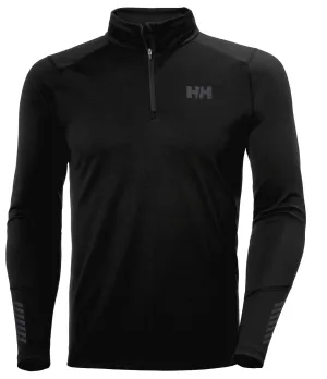 HH LIFA ACTIVE 1/2 ZIP - BLACK