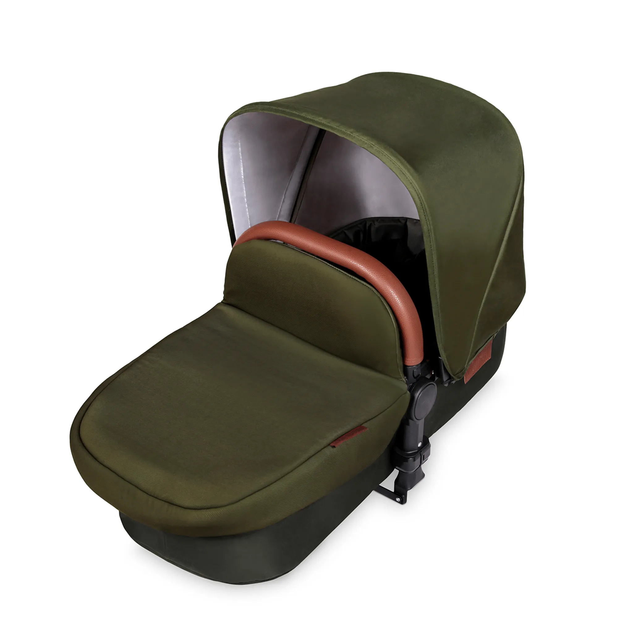 Ickle Bubba Stomp V4 Galaxy Travel System with ISOFIX Base Bronze/Woodland