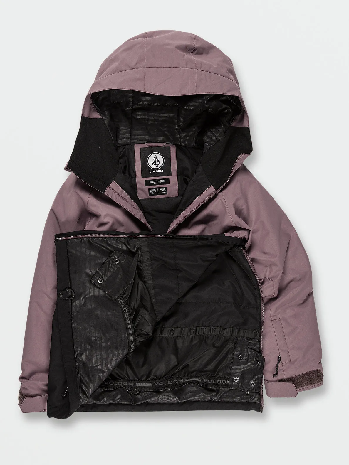 Kids Sluff Insulated Pullover - Rosewood