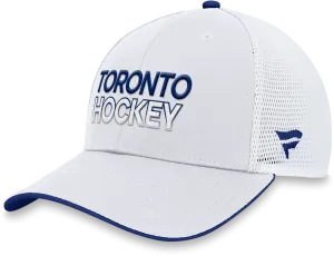 Maple Leafs Fanatics Men's 2023 Authentic Pro Rink Trucker Hat