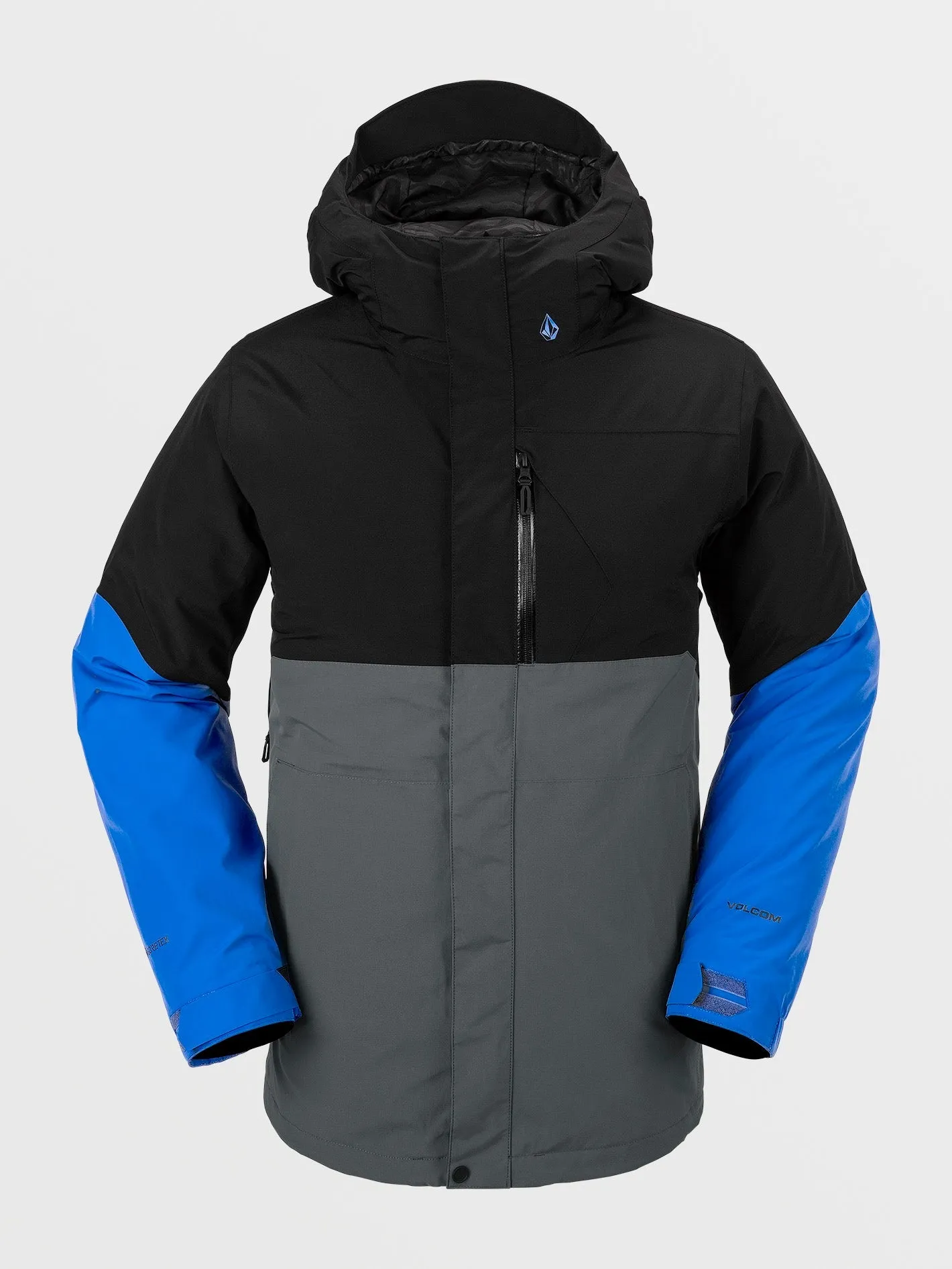 Mens L Insulated Gore-Tex Jacket - Electric Blue