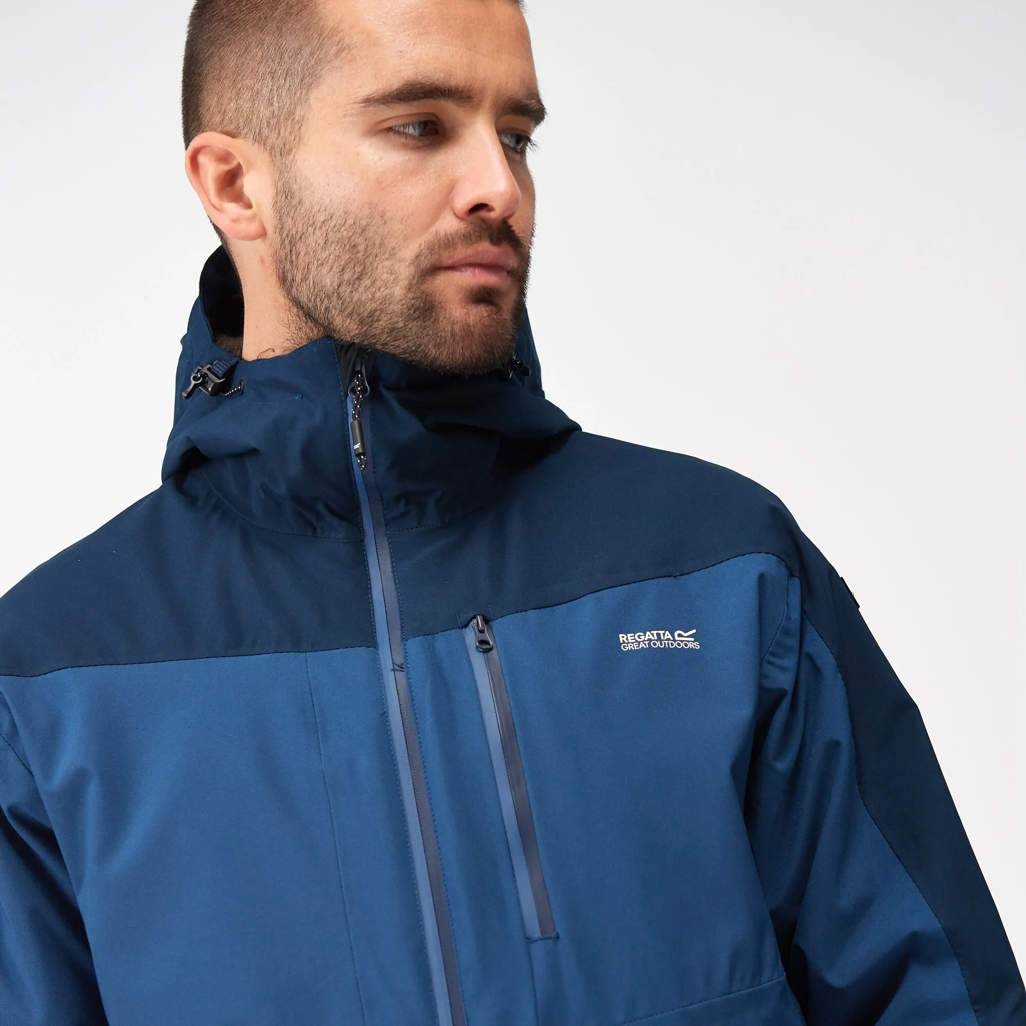 Regatta Men's Wentwood VIII 3-In-1 Waterproof Jacket Navy