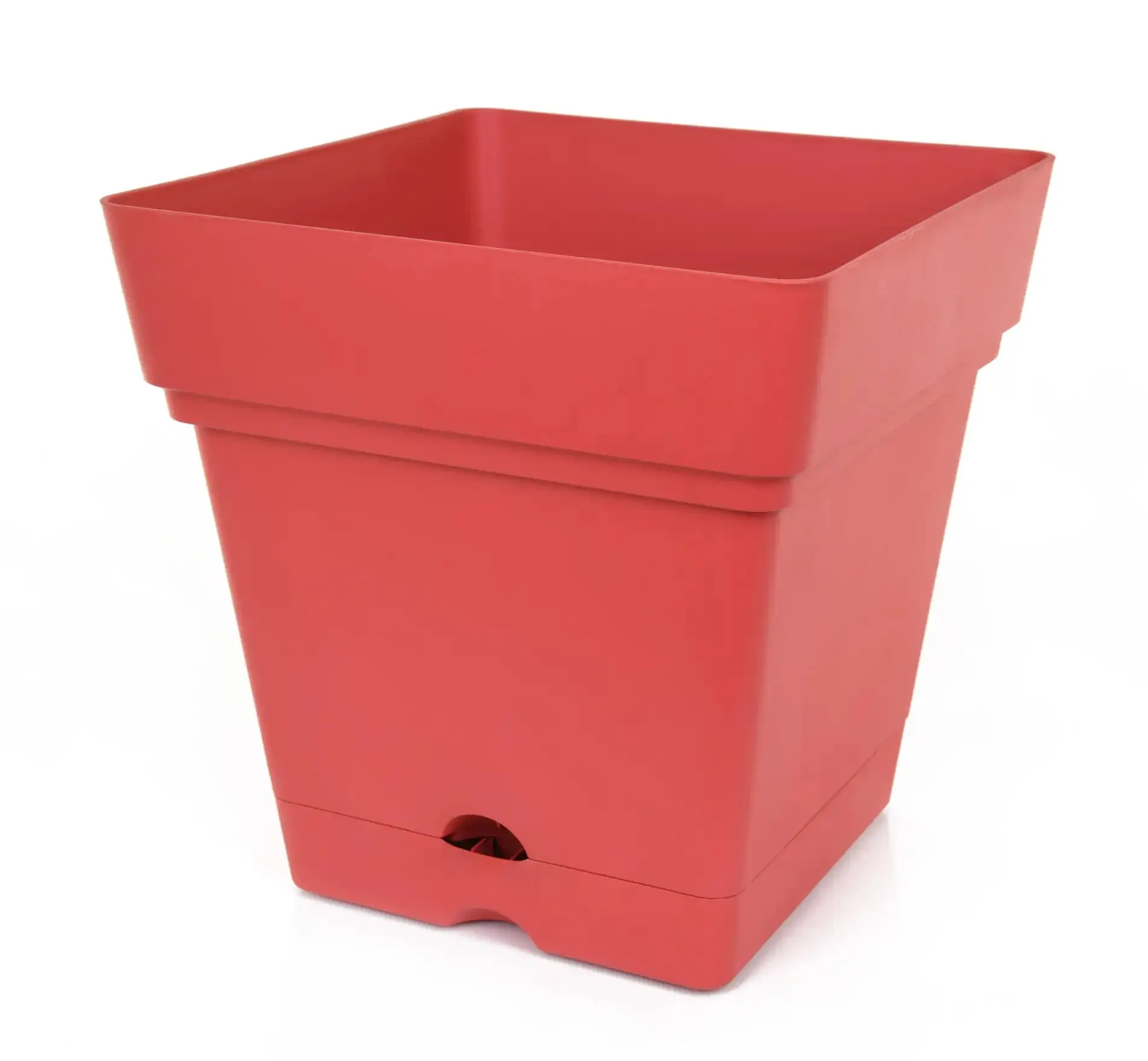 Square Pot With Wheels (38 cm)