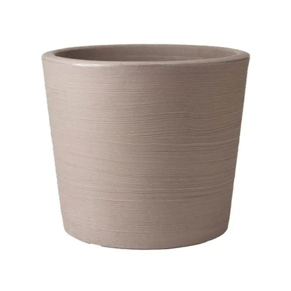 Stewarts 35cm Dark Brown Varese Low Planter