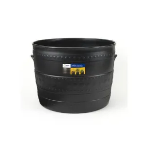 Stewarts 50cm Black Large Smithy Plastic Patio Tub