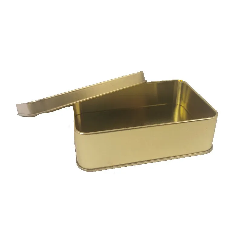 Storage Pods: Empty Survival Tin. STD . Brassed. New. Gold.