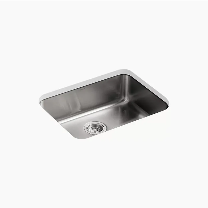 Undertone 17.5" x 23" x 7.63" Stainless Steel Single-Basin Undermount Kitchen Sink