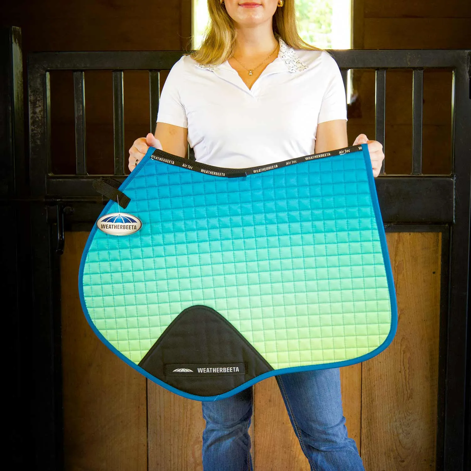 WeatherBeeta Prime Ombre Jump Shaped Saddle Pad