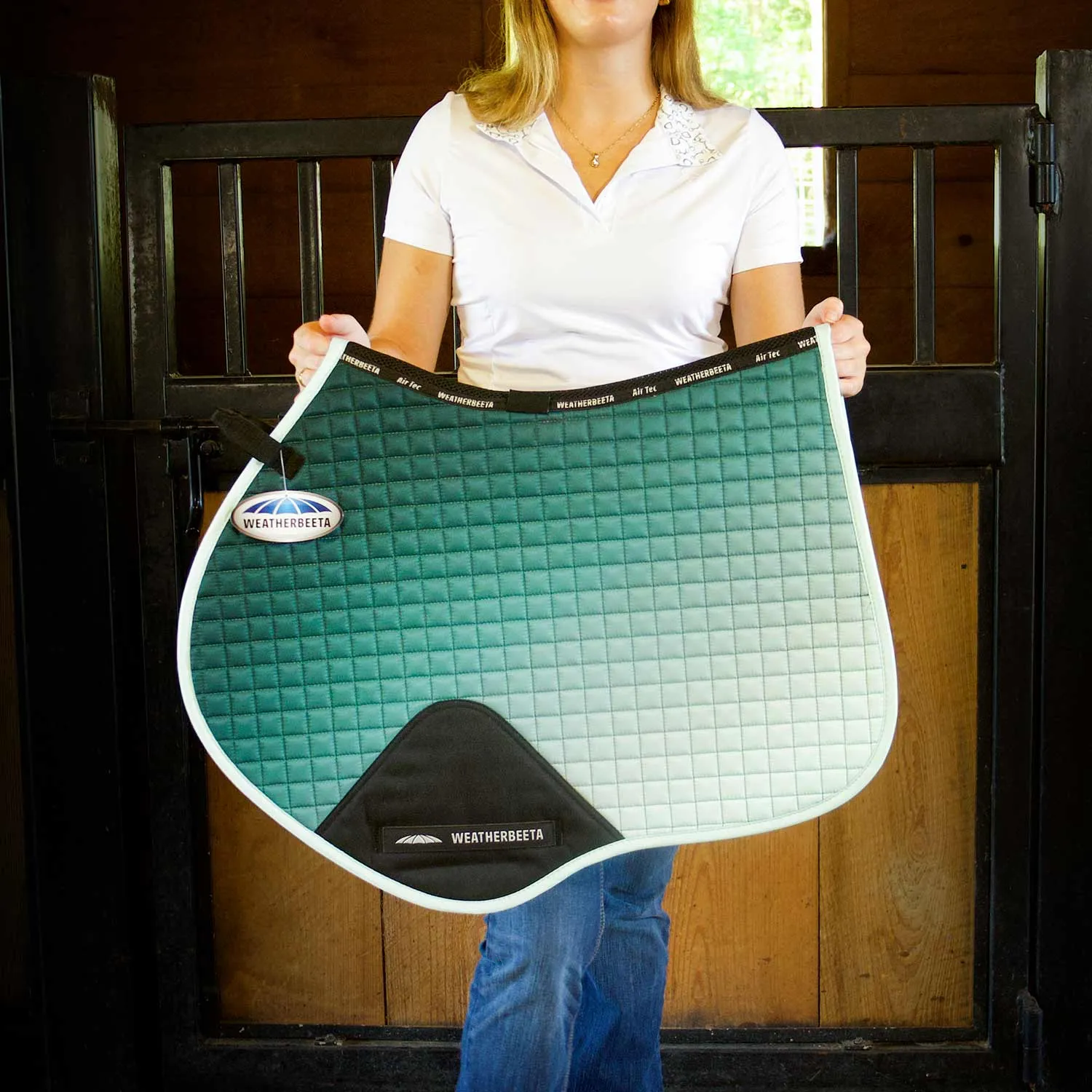 WeatherBeeta Prime Ombre Jump Shaped Saddle Pad