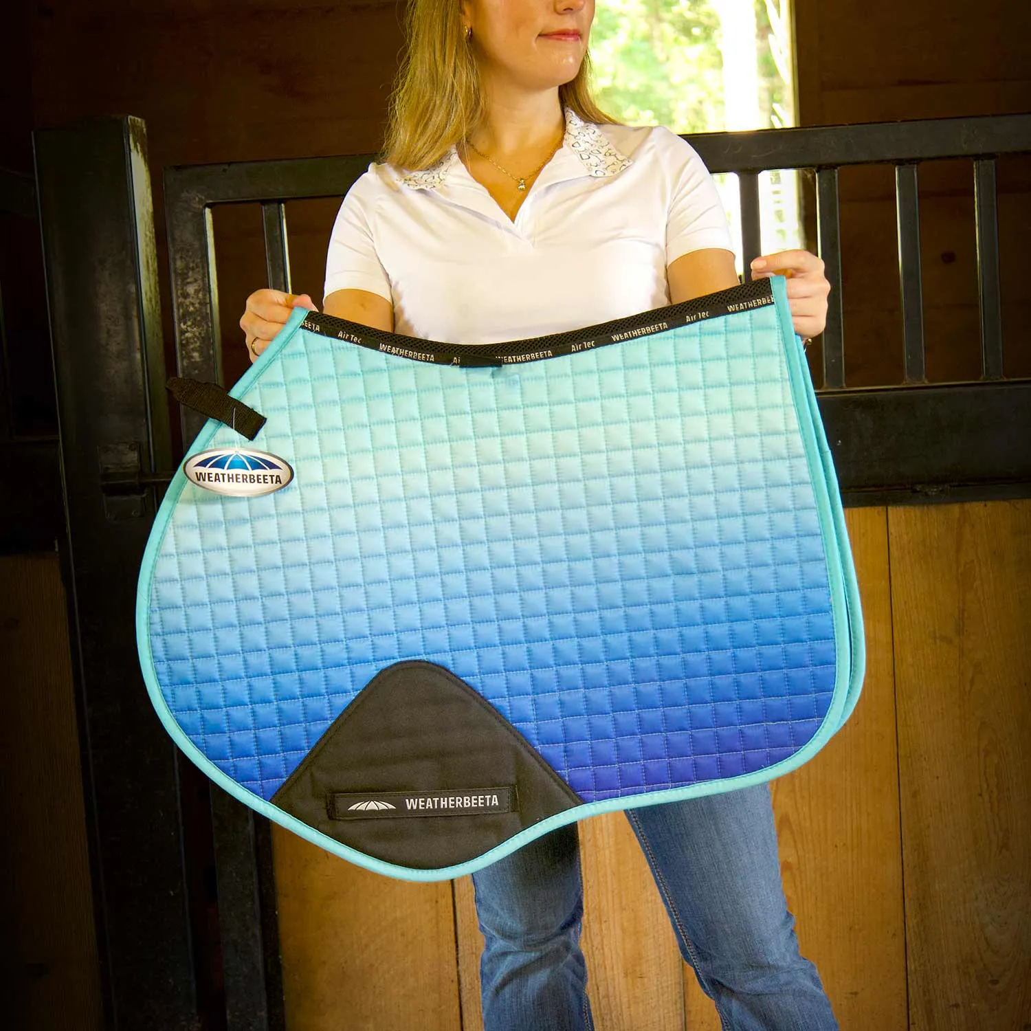 WeatherBeeta Prime Ombre Jump Shaped Saddle Pad